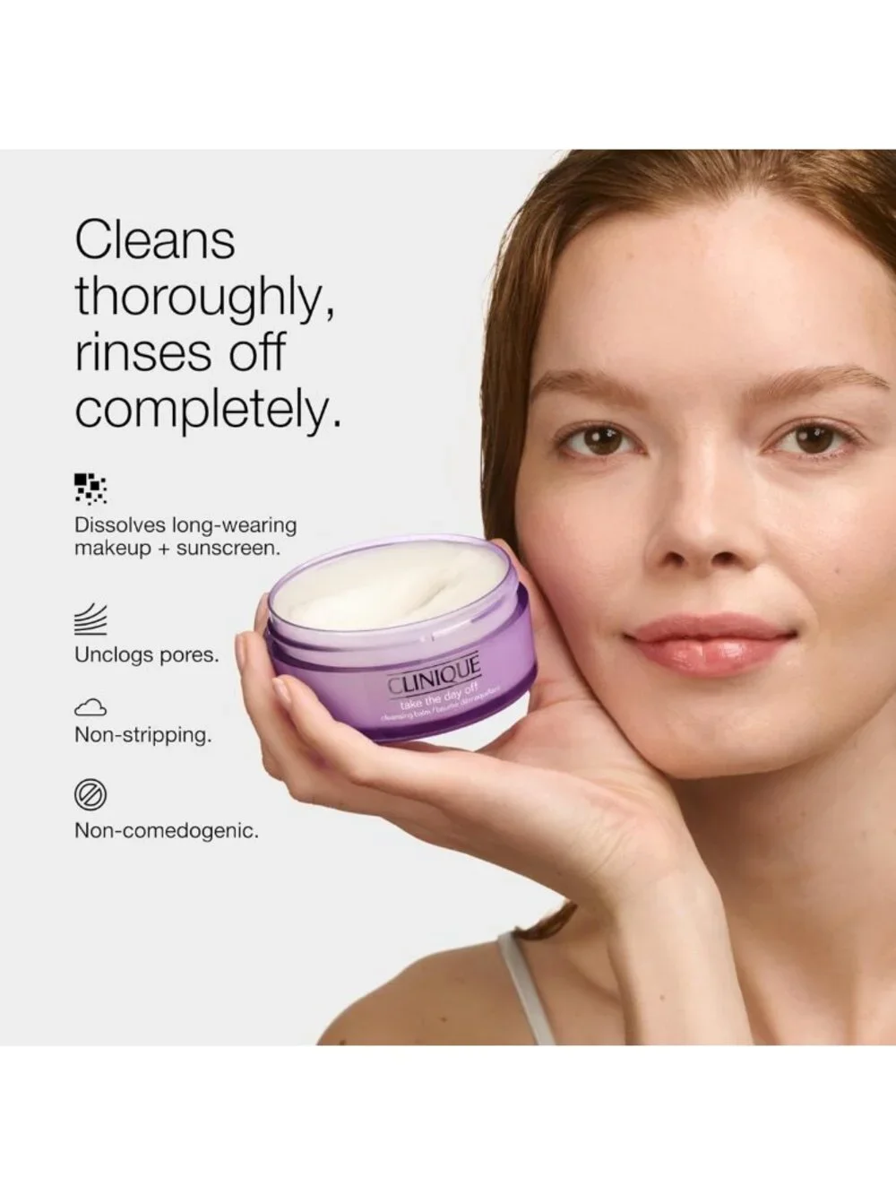 Gentle Cleansing Balm Makeup Remover | Dissolves Face & Eye Makeup | All Skin